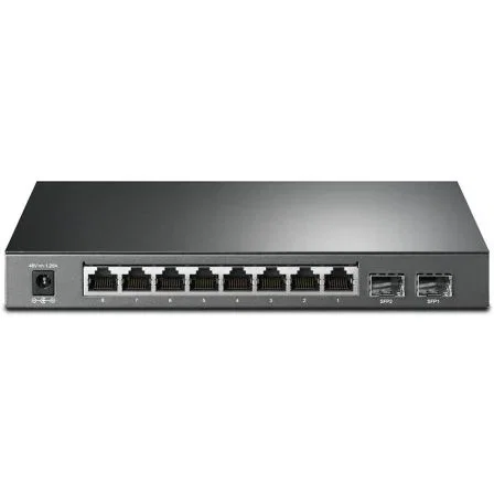 TP-Link Omada SG2210P Switch Gestionado 8 Puertos Gigabit PoE+ 2 SFP Negro